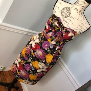 Anthropology flower dress